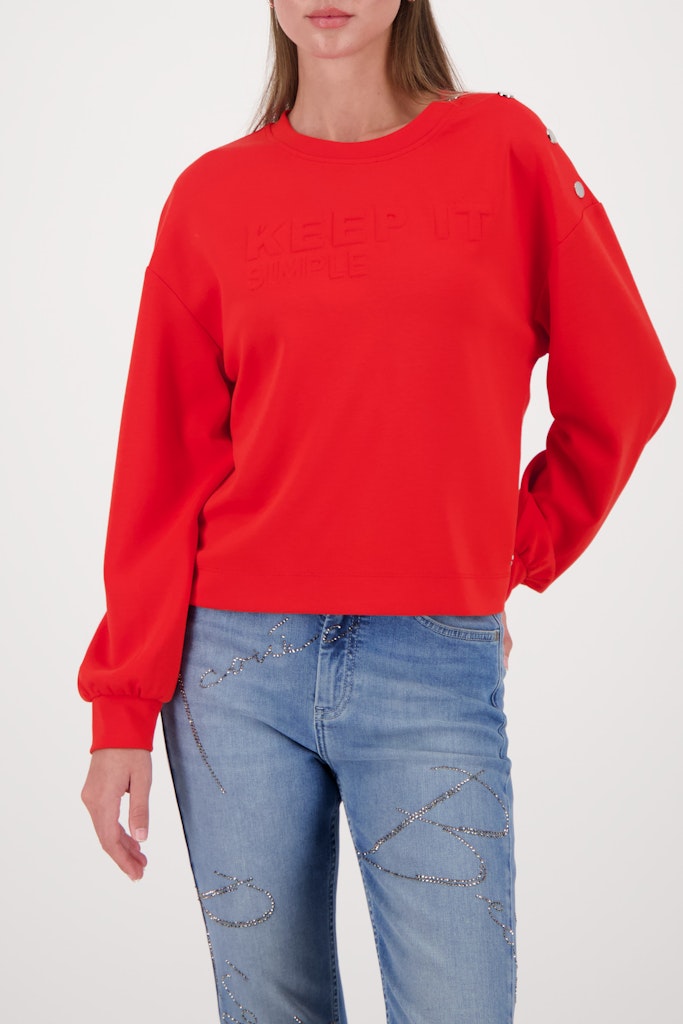 Monari Chili Pepper Embossed Sweatshirt