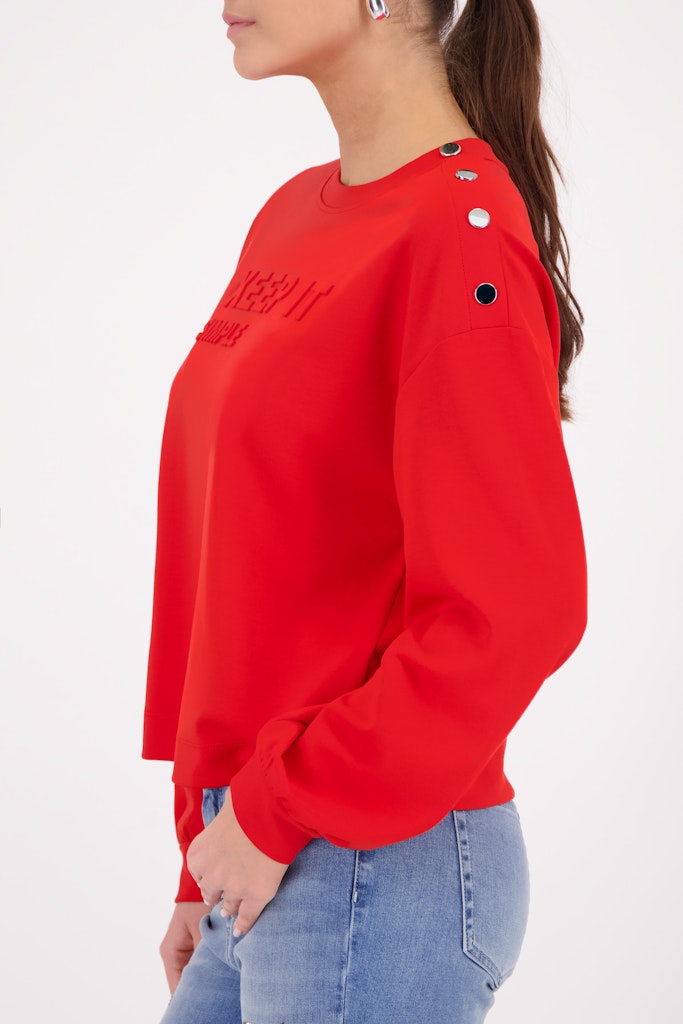 Monari Chili Pepper Embossed Sweatshirt