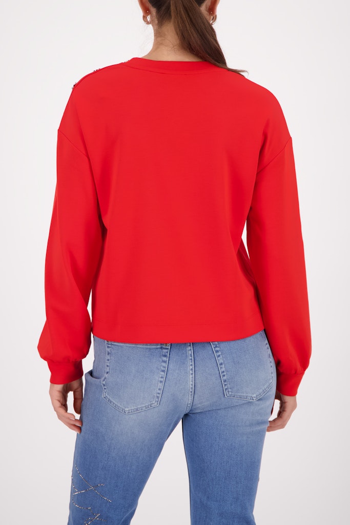 Monari Chili Pepper Embossed Sweatshirt