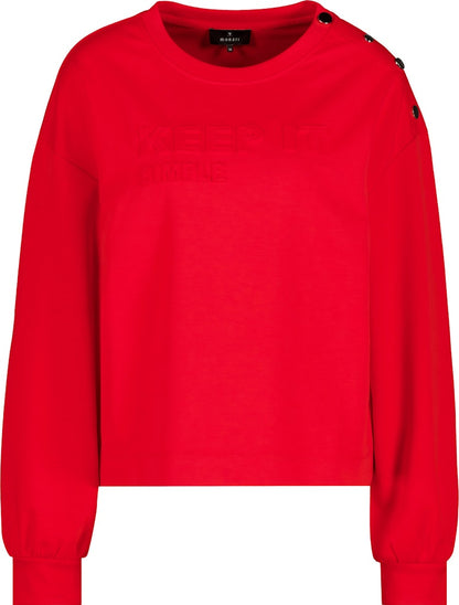 Monari Chili Pepper Embossed Sweatshirt