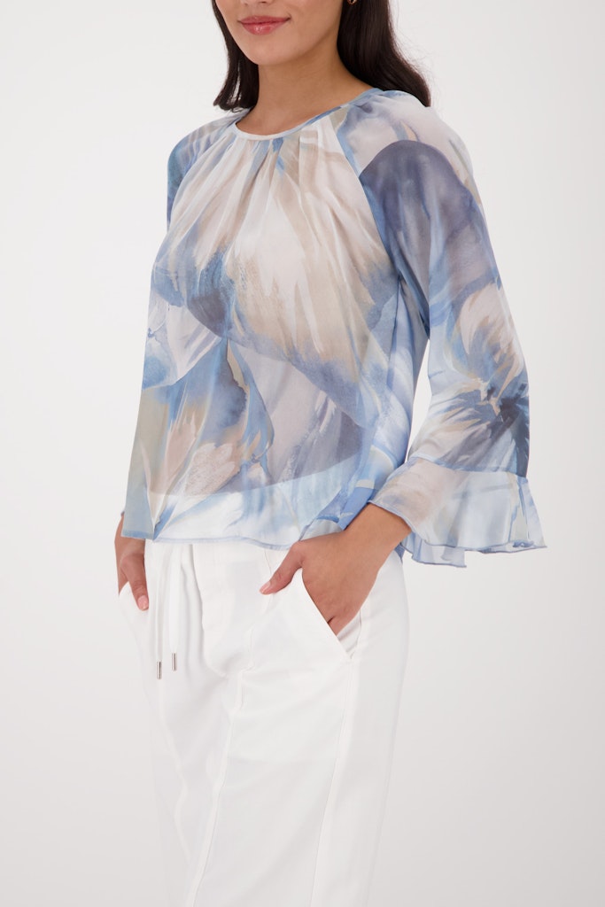 Monari Abstract Print Blouse