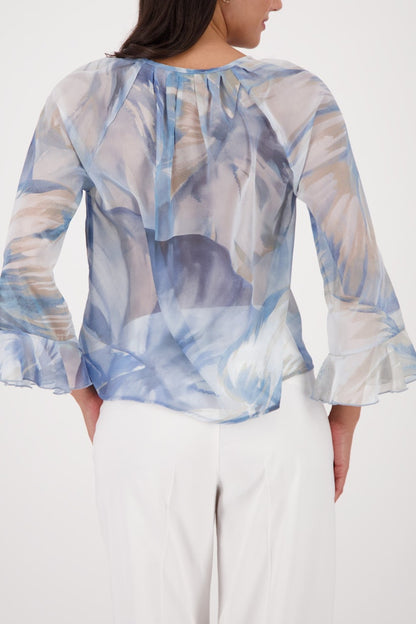 Monari Abstract Print Blouse
