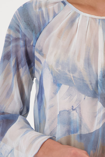 Monari Abstract Print Blouse