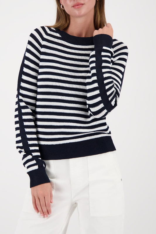 Monari Marine Striped Pullover