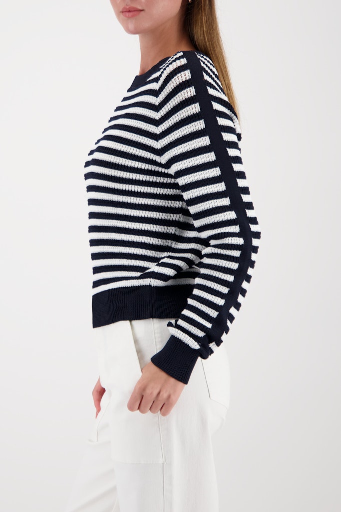 Monari Marine Striped Pullover