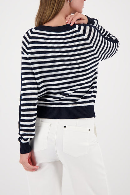 Monari Marine Striped Pullover