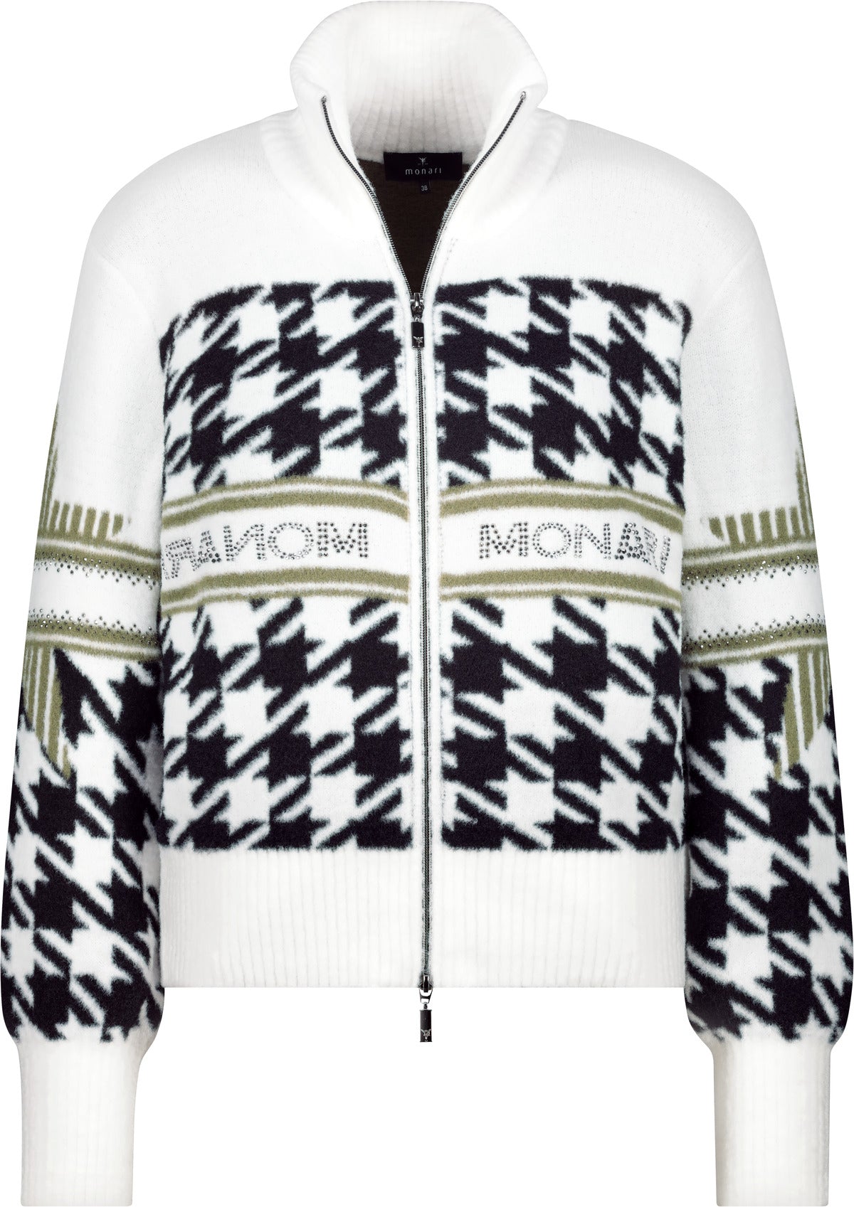 Monari Houndstooth cardigan