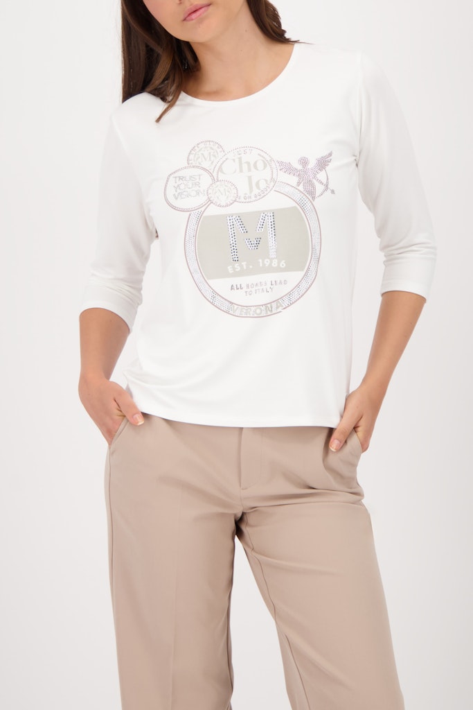 Monari Off White Emblem Top