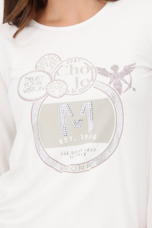 Monari Off White Emblem Top
