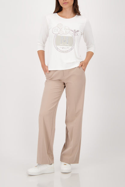 Monari Off White Emblem Top