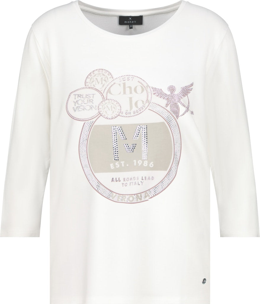 Monari Off White Emblem Top
