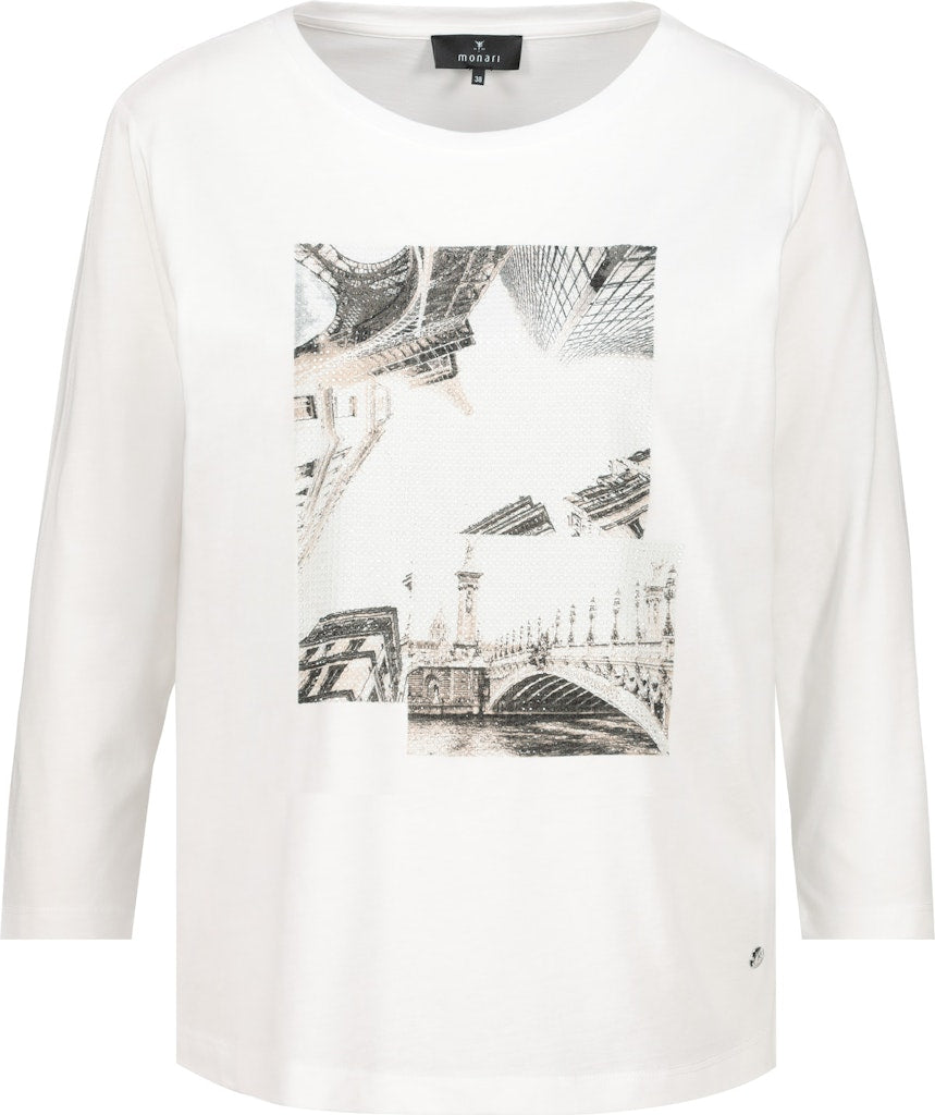 Monari Off White Graphic T-shirt