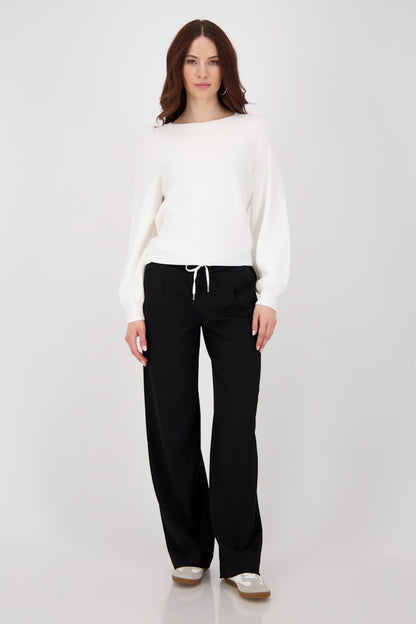 Monari Off White Basic Sweater