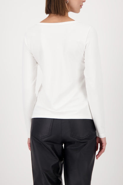 Monari Silhouette Print Top