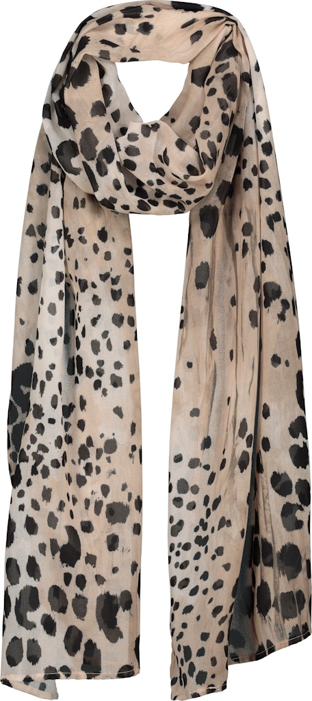 Monari Leopard Print Scarf