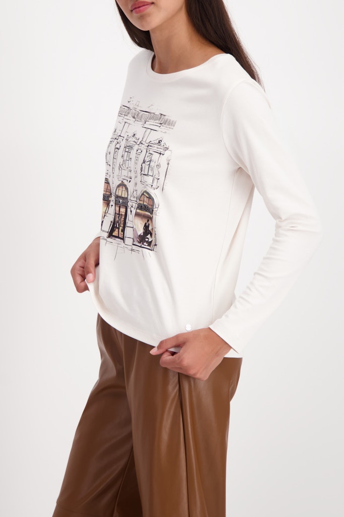 Monari City Print Top