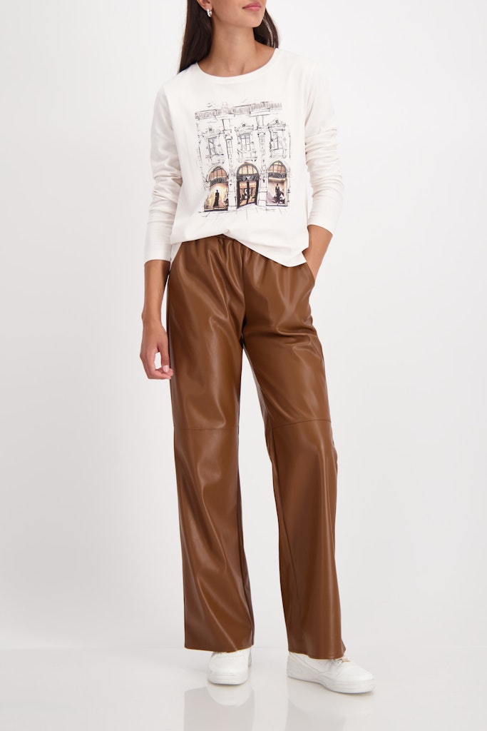 Monari City Print Top