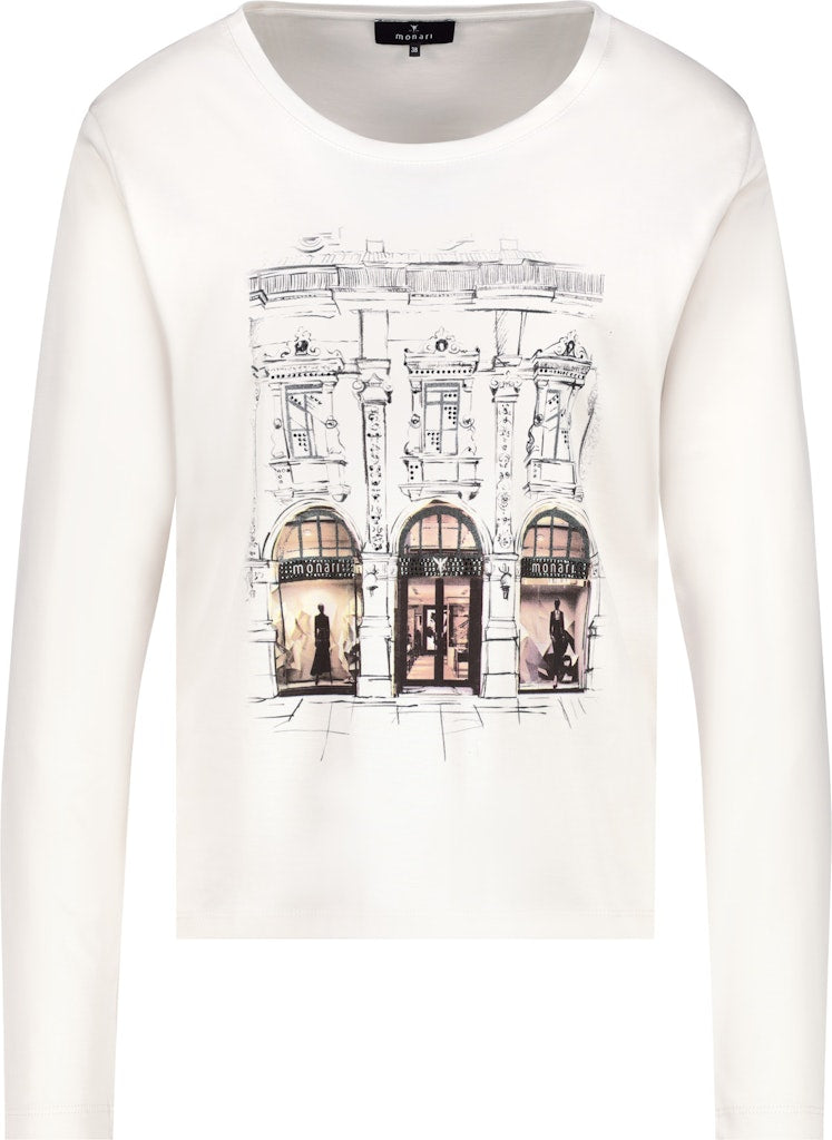 Monari City Print Top