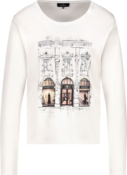 Monari City Print Top
