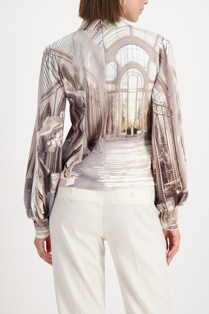 Monari Almond Toned Blouse