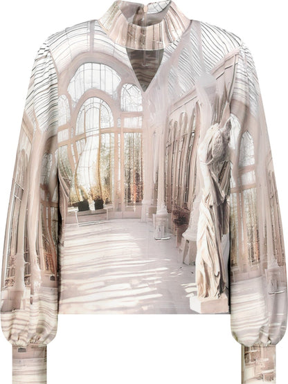 Monari Almond Toned Blouse