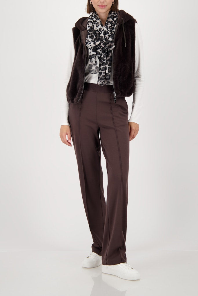 Monari Leopard Print Scarf