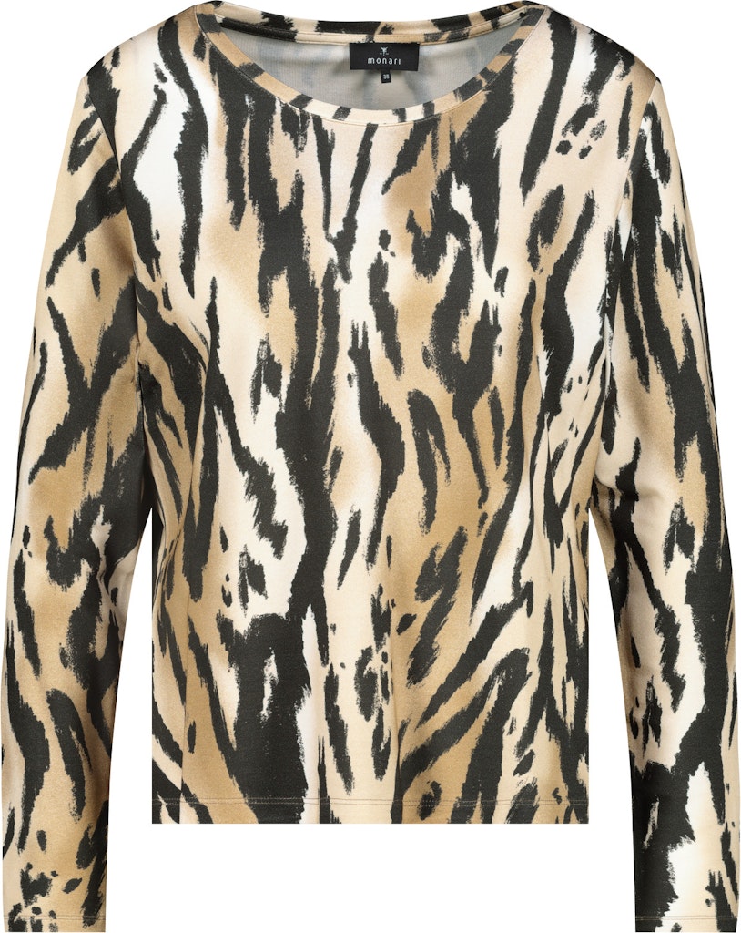 Monari Tiger Print Top