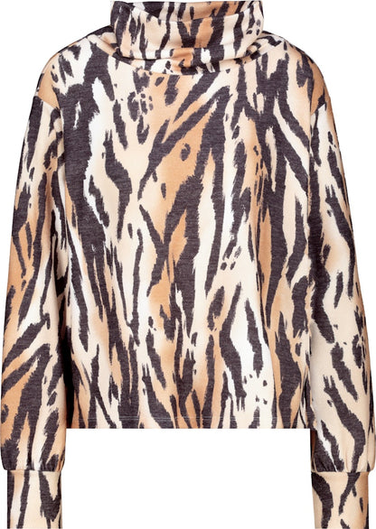 Monari Tiger Print Sweatshirt