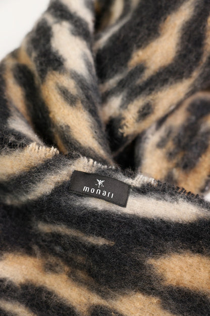 Monari Tiger Print Scarf