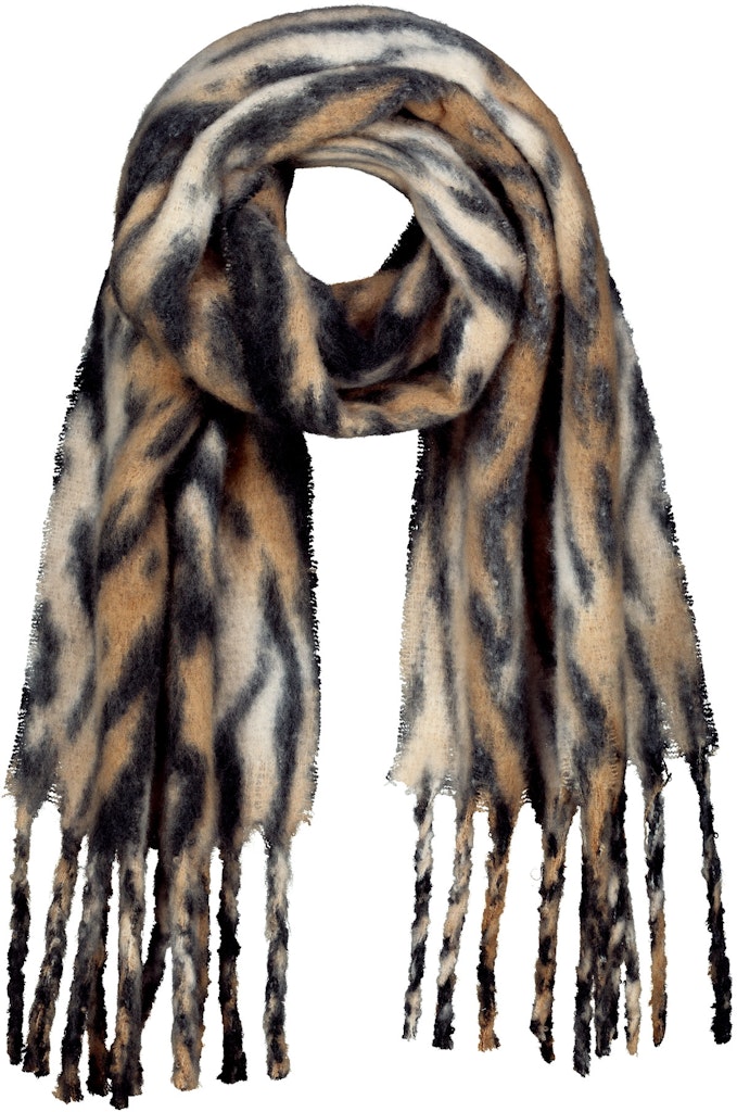 Monari Tiger Print Scarf