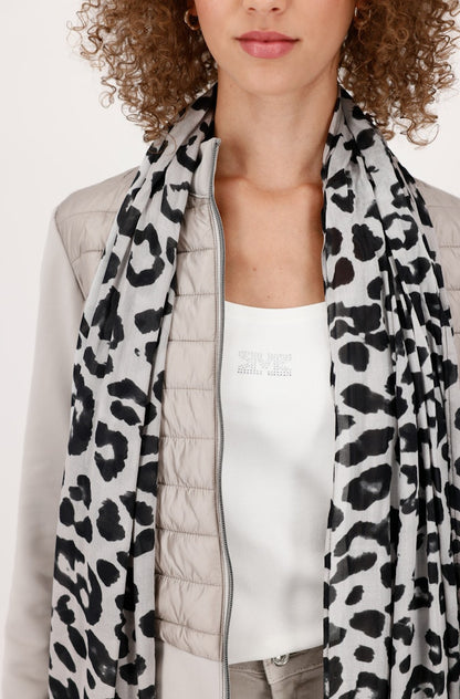 Monari Animal Print Scarf