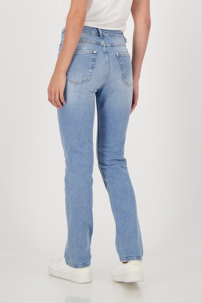 Monari Blue Embellished Jeans