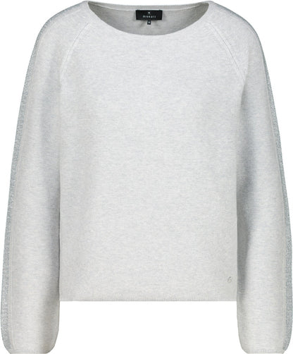 Monari Ash Grey Melange Sweater