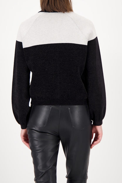 Monari Black Colourblock Jacket