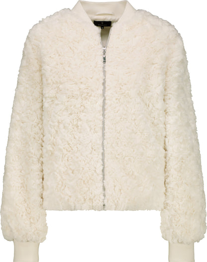 Monari Faux Fur Bomber Jacket