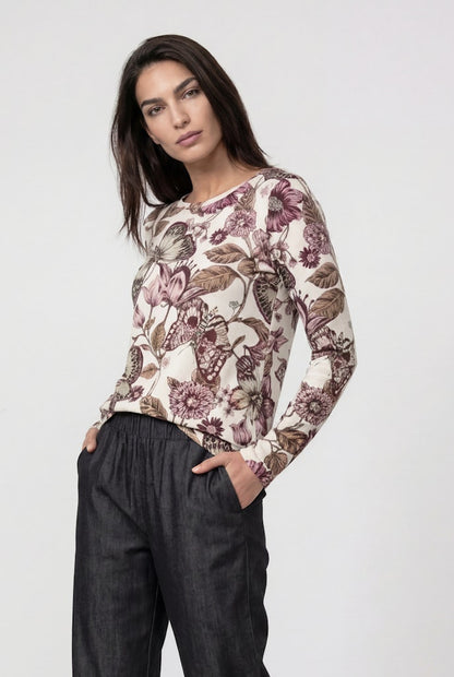 Monari Floral Print Top