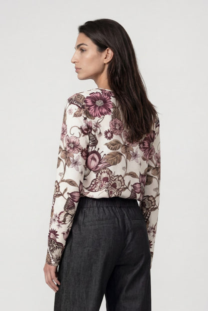 Monari Floral Print Top