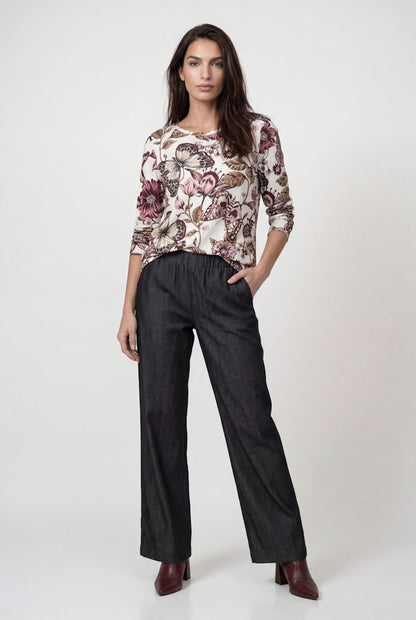 Monari Floral Print Top