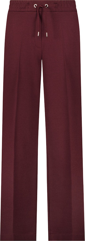 Monari Dark Bordeaux Wide Leg Jogger