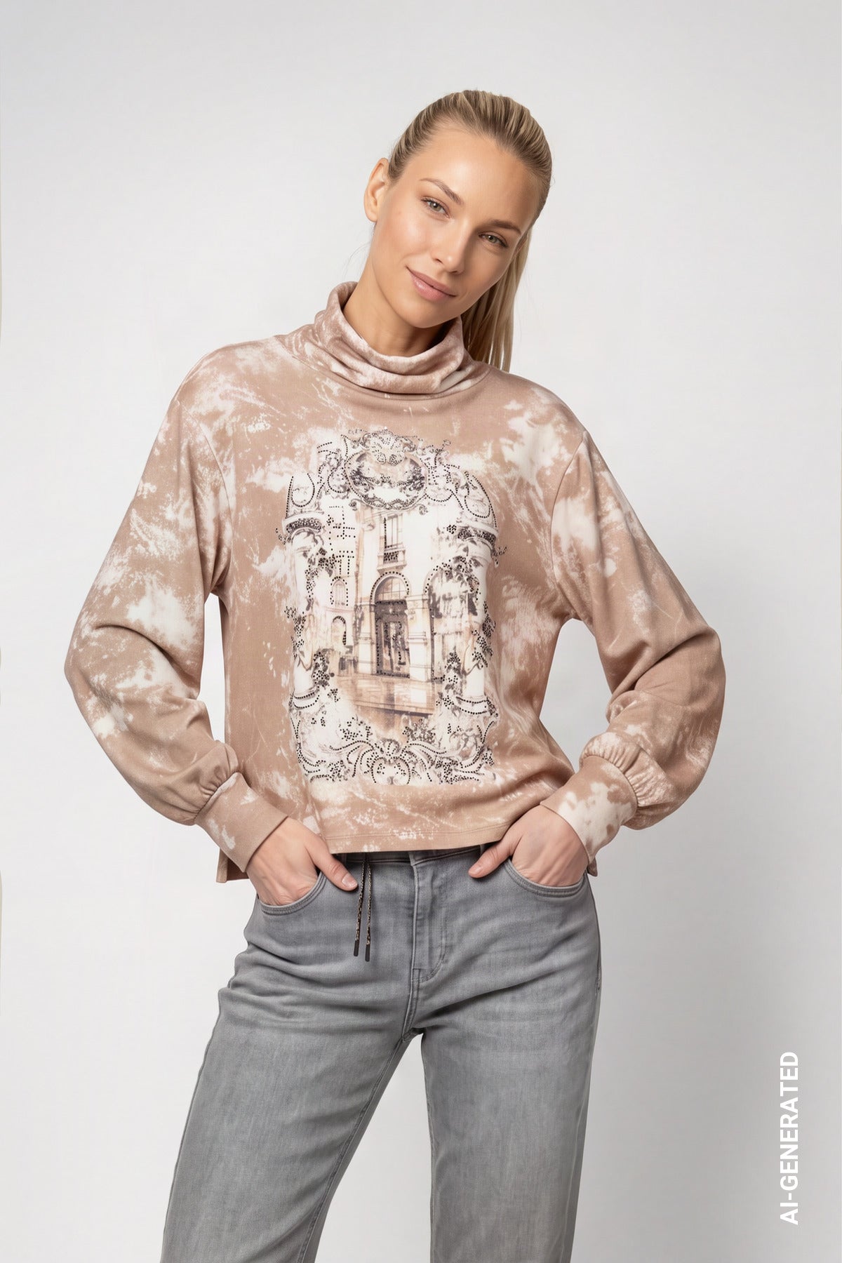 Monari Gallery Print Sweatshirt