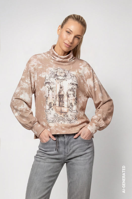 Monari Gallery Print Sweatshirt