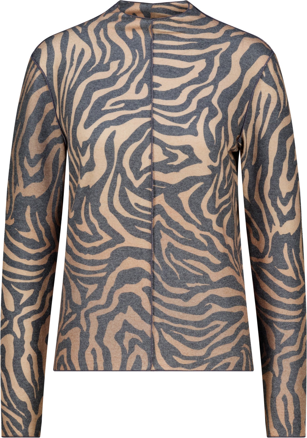 Monari Zebra Print Top
