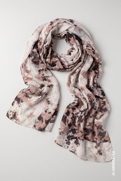 Monari Abstract Print Scarf