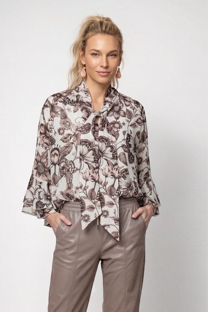 Monari Floral Print Blouse