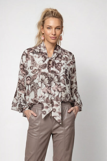 Monari Floral Print Blouse