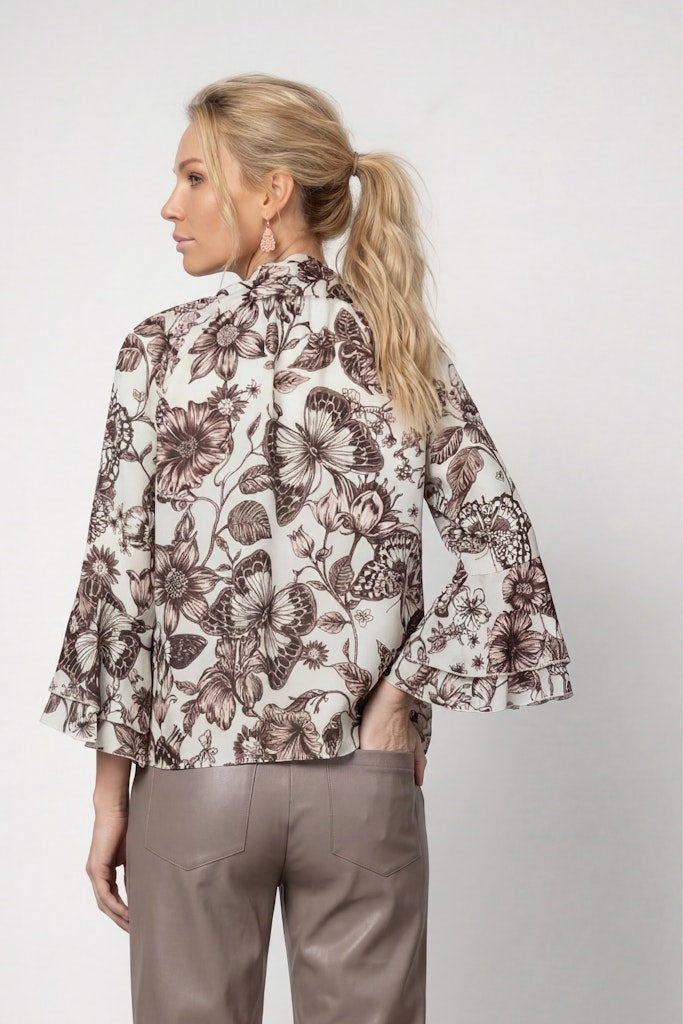 Monari Floral Print Blouse