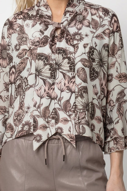 Monari Floral Print Blouse