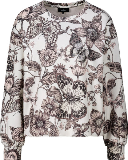Monari Floral Print Sweatshirt