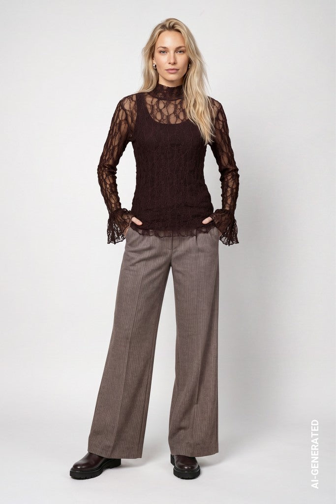 Monari Lace Top