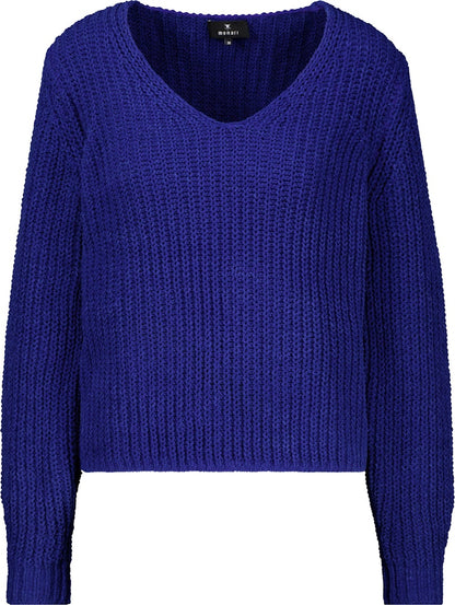 Monari Royal Blue Chenille Knit